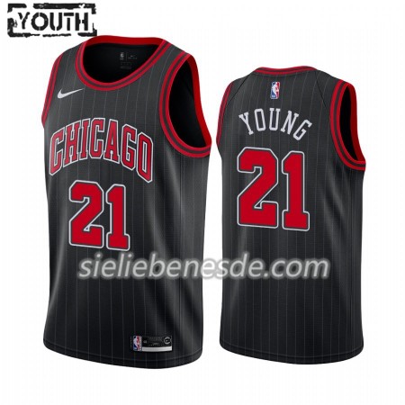 Kinder NBA Chicago Bulls Trikot Thaddeus Young 21Nike 2019-2020 Statement Edition Swingman